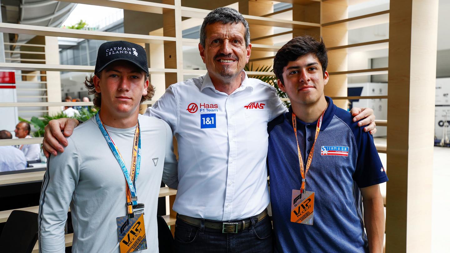 Kyffin Simpson and Andre Castro join Haas F1 Team for the Miami Grand Prix