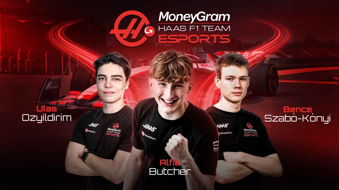 MoneyGram Haas F1 Team Esports 2023/24 season line-up