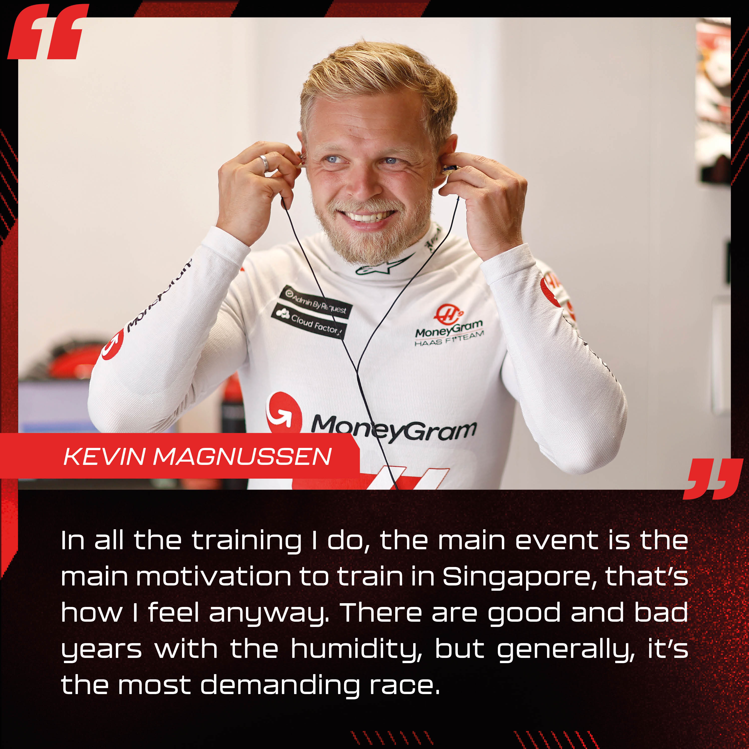 Kevin Magnussen, MoneyGram Haas F1 Team