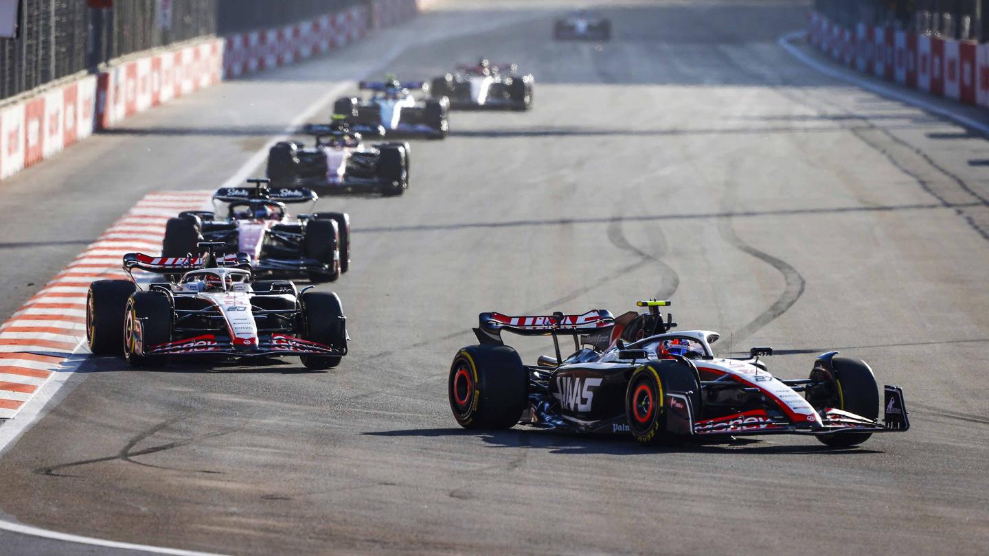 Nico Hulkenberg and Kevin Magnussen, MoneyGram Haas F1 Team