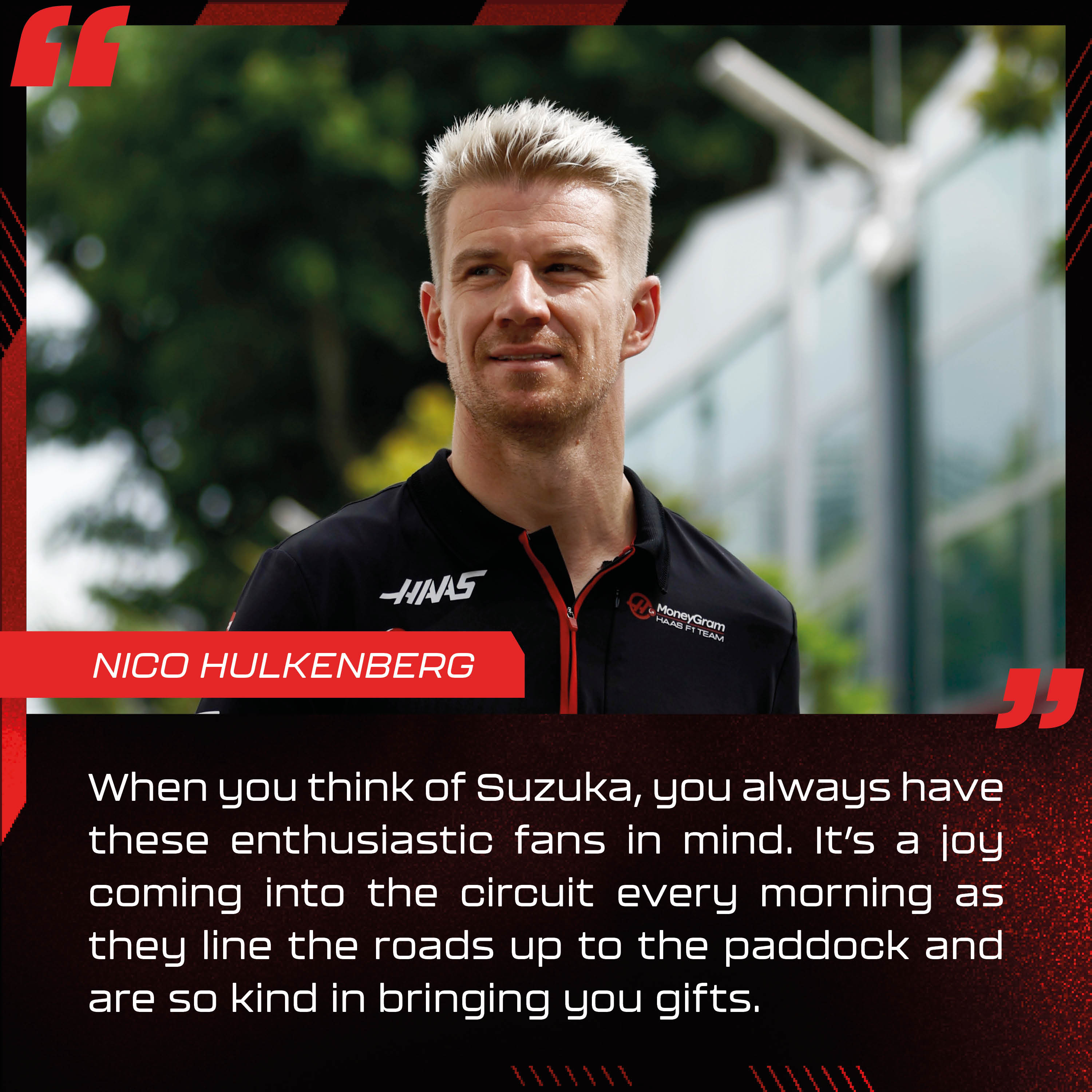 Nico Hulkenberg, MoneyGram Haas F1 Team