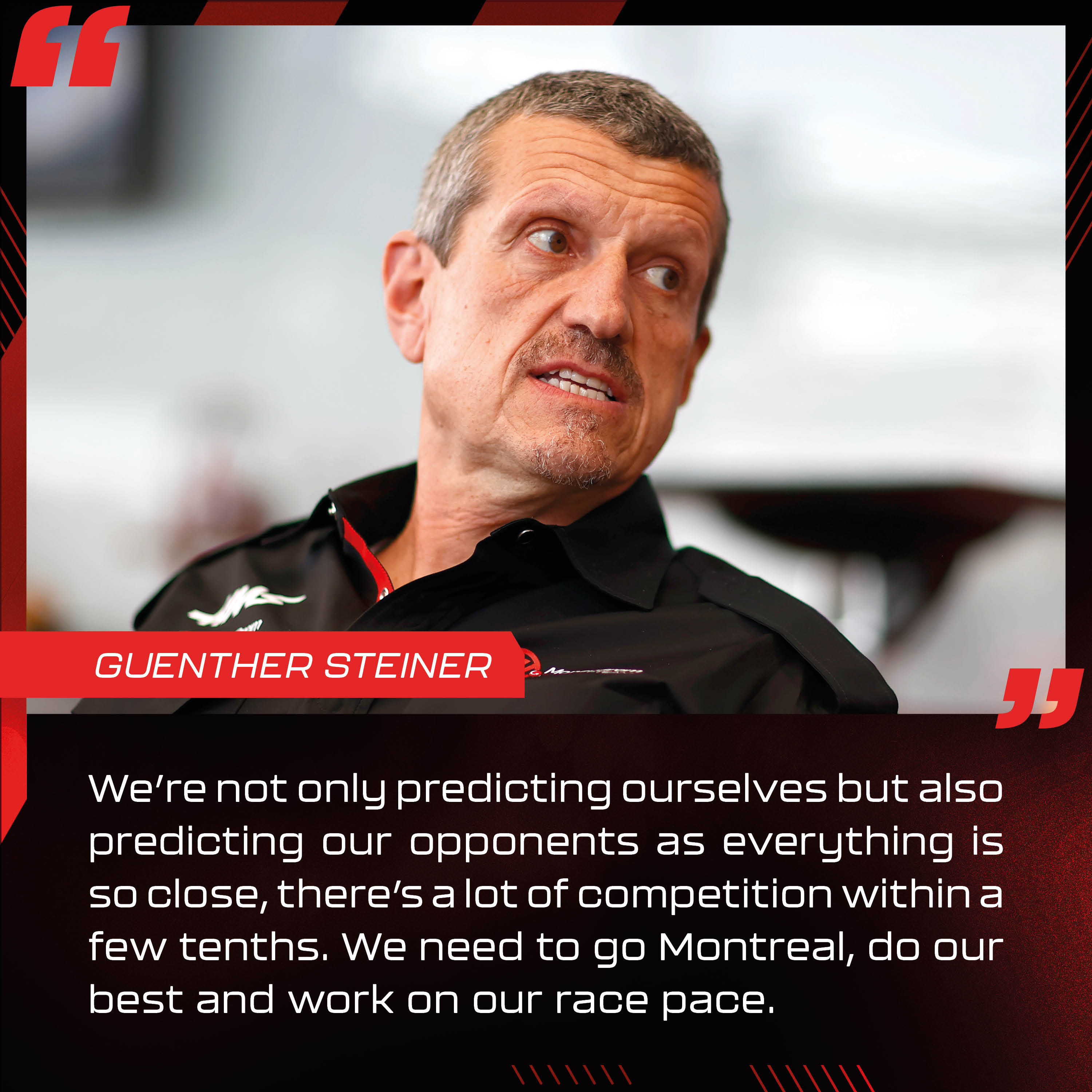 Guenther Steiner, MoneyGram Haas F1 Team