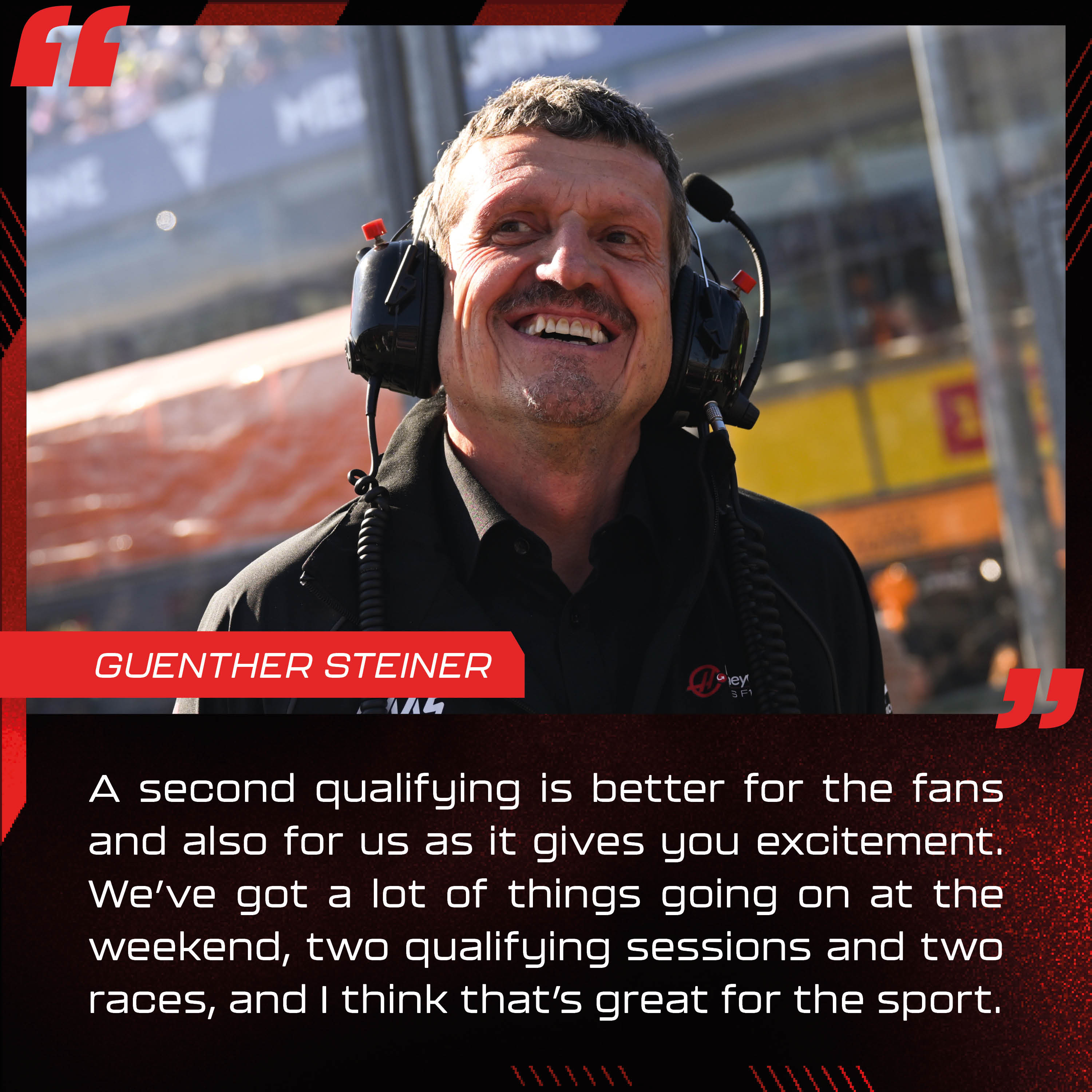 Guenther Steiner, MoneyGram Haas F1 Team