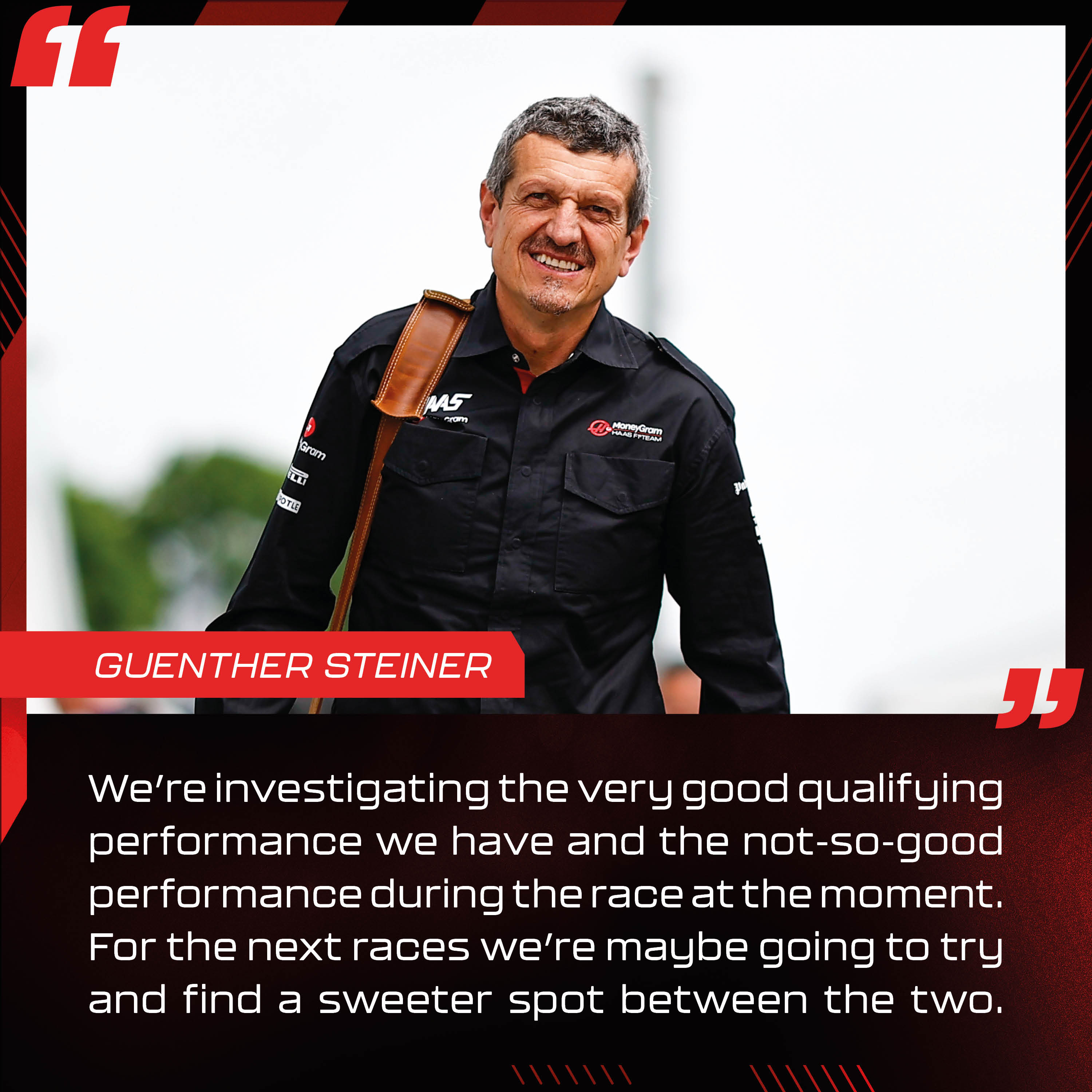 Guenther Steiner, MoneyGram Haas F1 Team