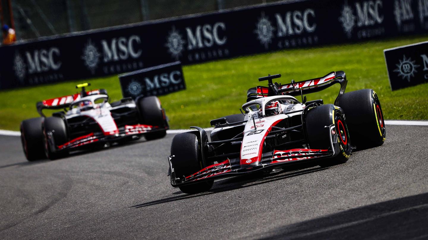 Kevin Magnussen and Nico Hulkenberg, MoneyGram Haas F1 Team