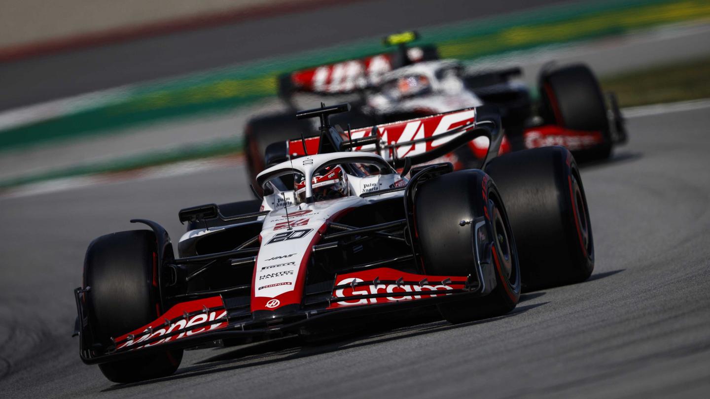 Kevin Magnussen and Nico Hulkenberg, MoneyGram Haas F1 Team