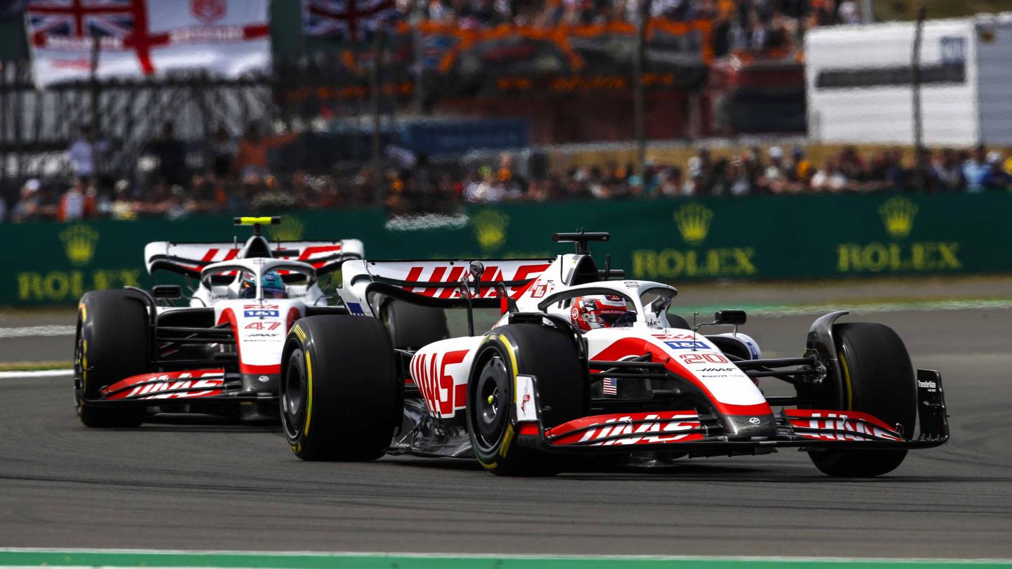 Kevin Magnussen and Mick Schumacher, Haas F1 Team