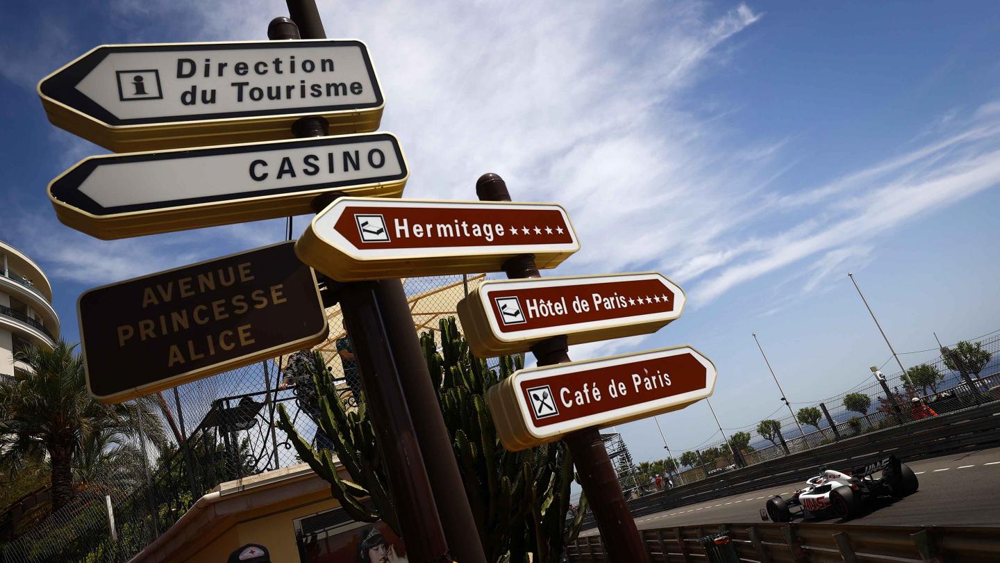 Monaco Grand Prix Street Sign