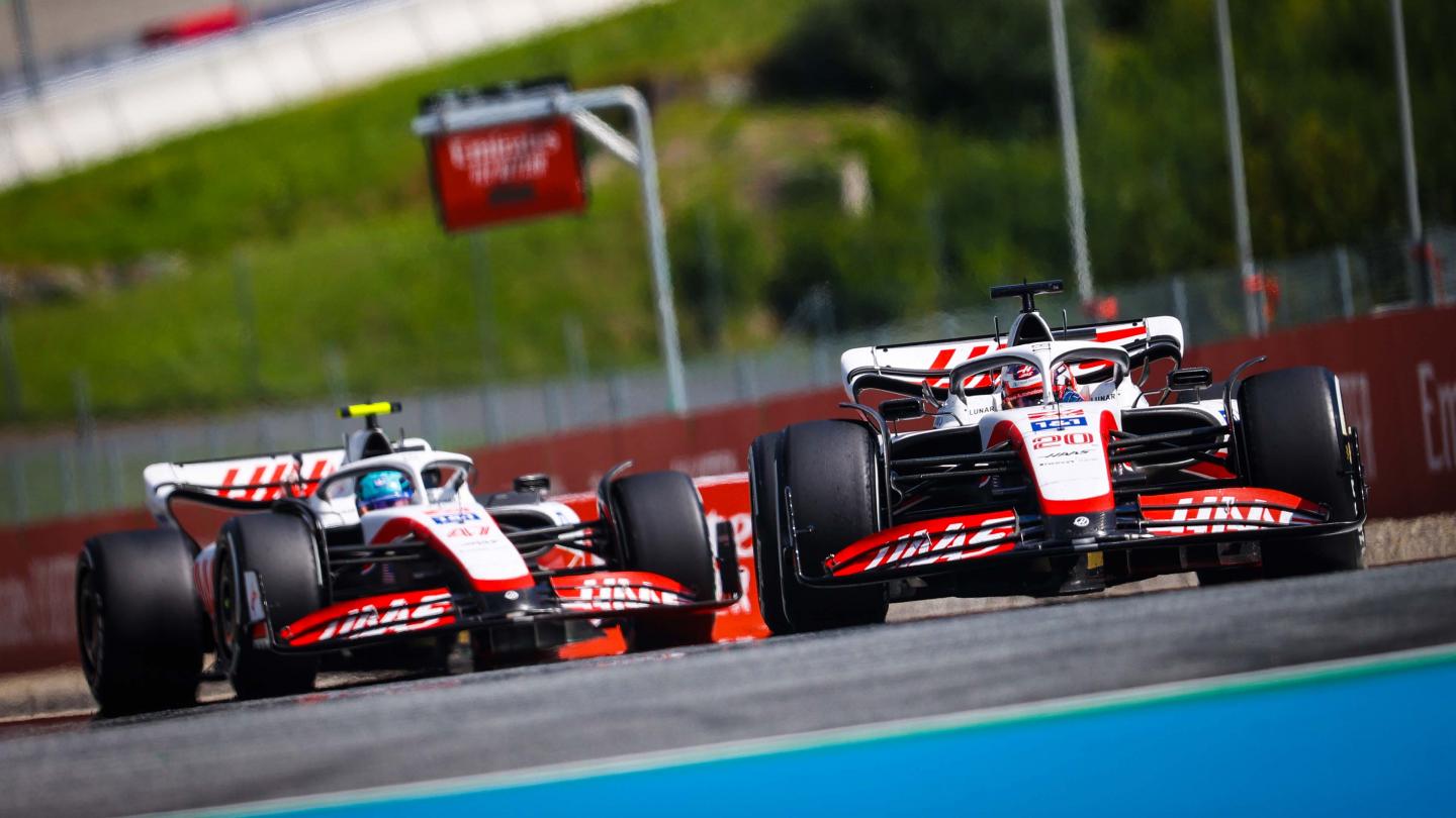 Kevin Magnussen and Mick Schumacher, Haas F1 Team