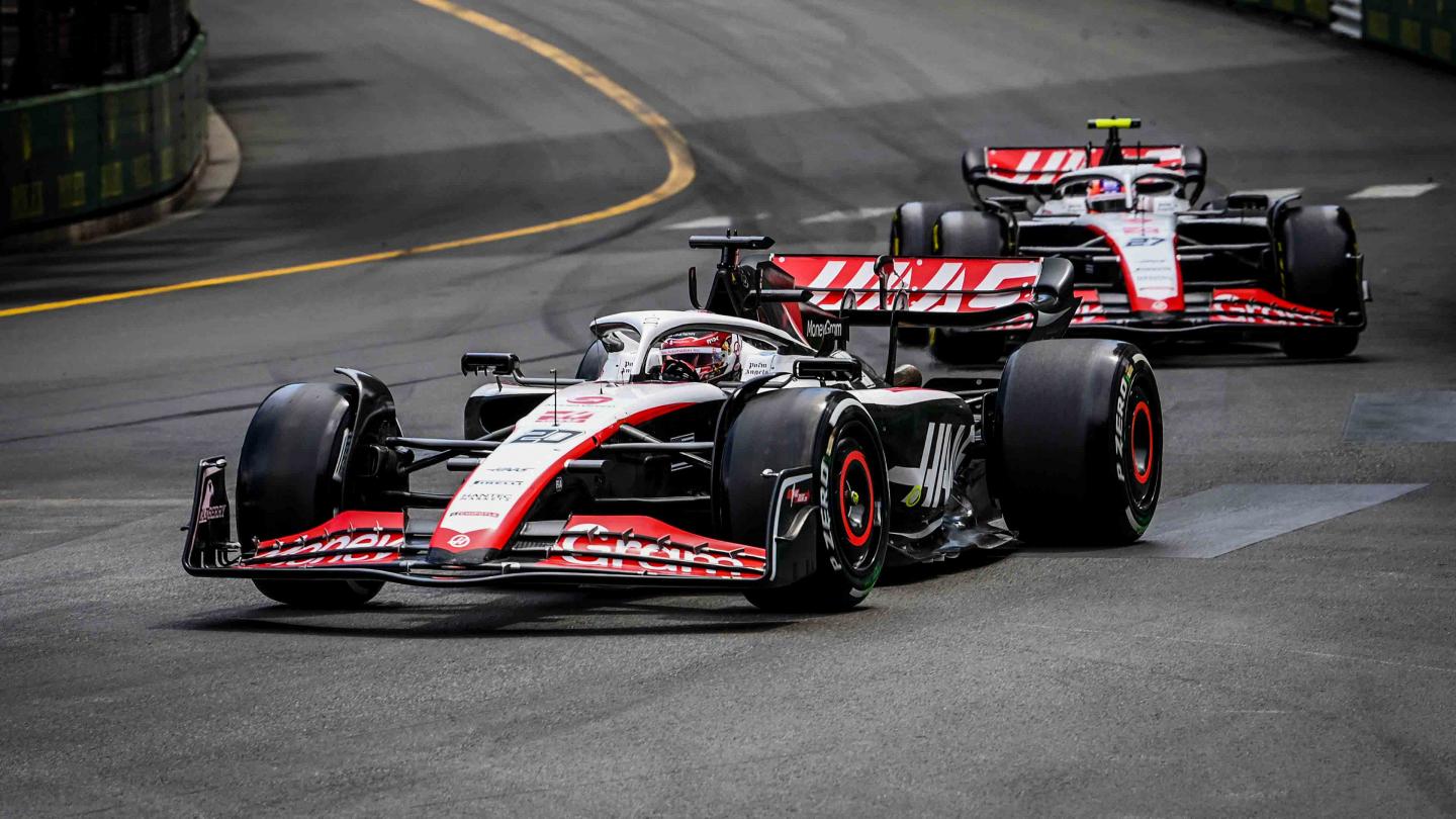 Kevin Magnussen and Nico Hulkenberg, MoneyGram Haas F1 Team