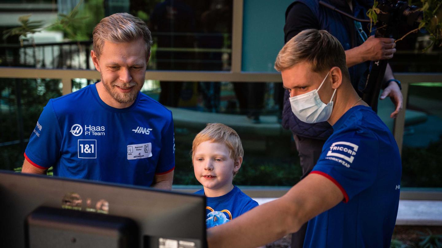 Kevin Magnussen and Mick Schumacher, Haas F1 Team