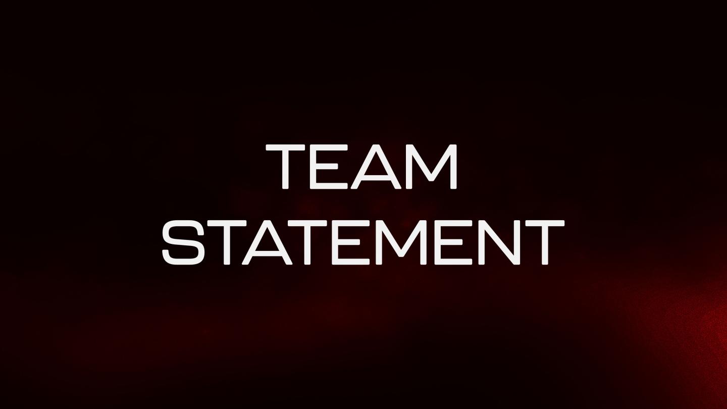 Team Statement