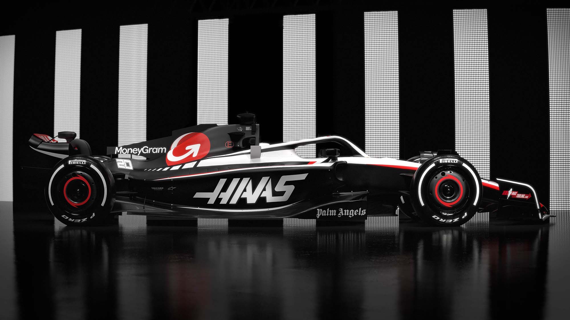 MoneyGram Haas F1 Team VF-23 livery